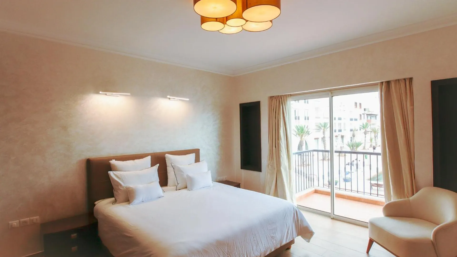 Perle Marina - Piscine - Luxe - 4 Px Lägenhet Agadir Marocko